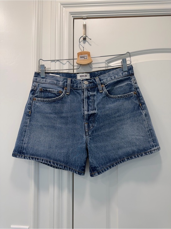Agolde Pants - Agolde Blue Denim Jean Shorts